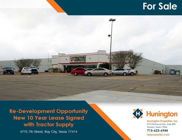 4715 7th St, Bay City, TX for sale - Building Photo - Image 1 of 1