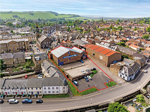 East Burnside, Cupar, FIF - aerial  map view