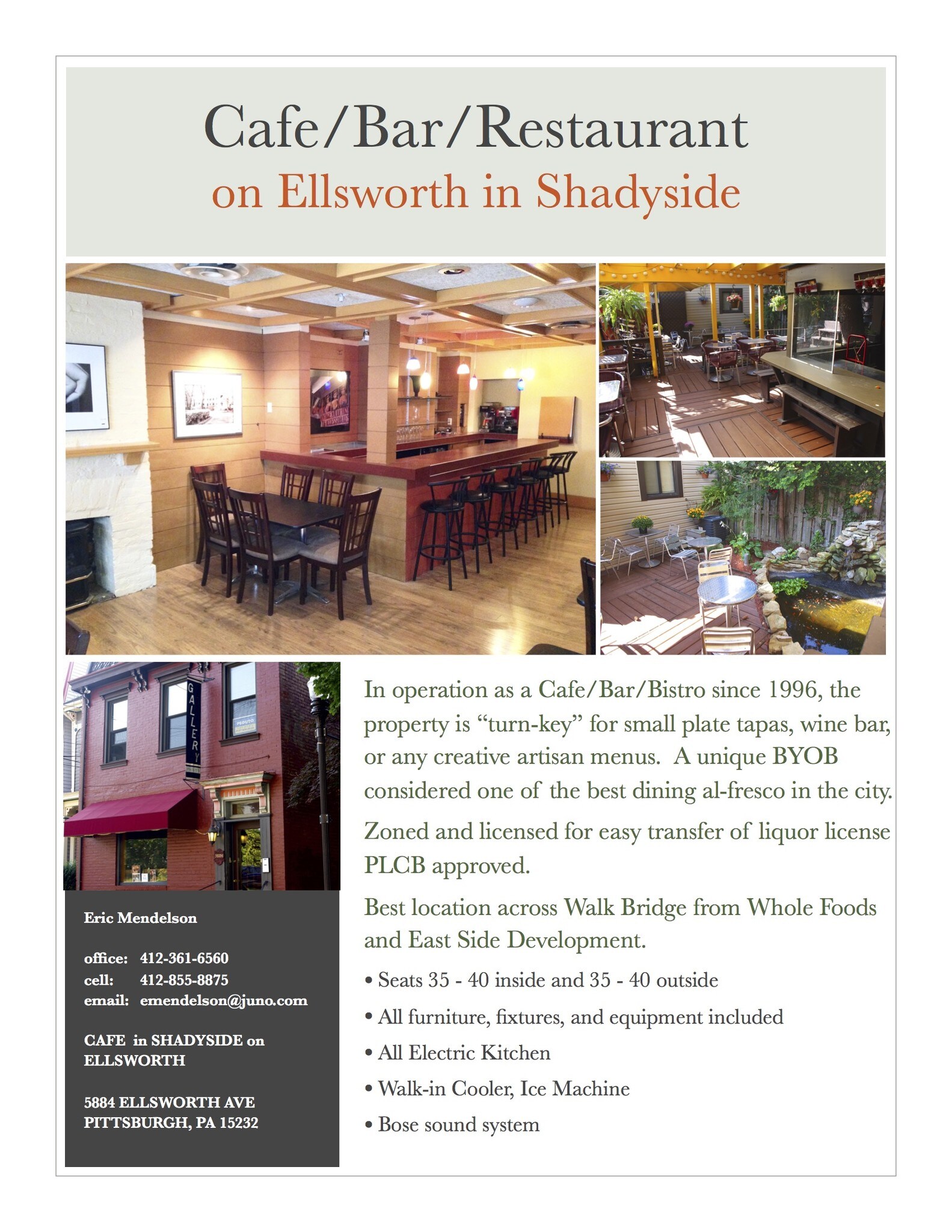 5884 Ellsworth Ave, Shadyside, PA 15232 Cafe Photo Forum / Con Alma
