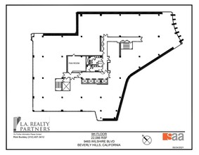 9465 Wilshire Blvd, Beverly Hills, CA for lease Floor Plan- Image 1 of 1