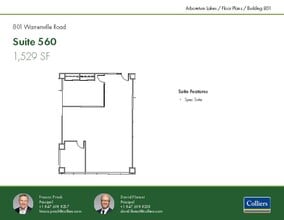 801 Warrenville Rd, Lisle, IL for lease Floor Plan- Image 1 of 1