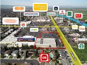 3320 N Tracy Blvd, Tracy, CA - AERIAL  map view - Image1