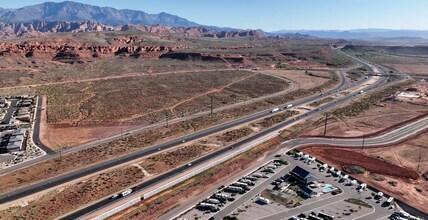 1300 Tortoise Rock Dr, Washington, UT - AERIAL  map view - Image1