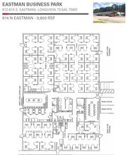 812 S Eastman Rd, Longview, TX for lease Floor Plan- Image 1 of 1