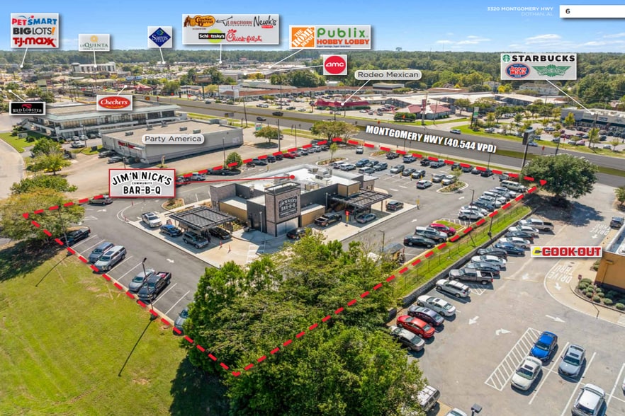 3320 Montgomery Hwy, Dothan, AL for sale - Building Photo - Image 2 of 6
