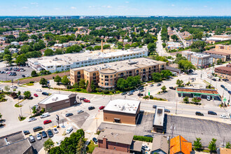 6400 N Northwest Hwy, Chicago, IL - aerial  map view