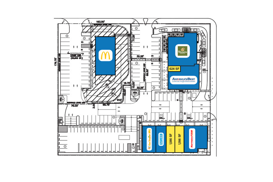 W Commonwealth Ave, Alhambra, CA for lease - Site Plan - Image 3 of 3