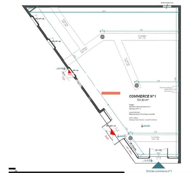 Retail in La Verpillière for lease - Floor Plan - Image 3 of 3