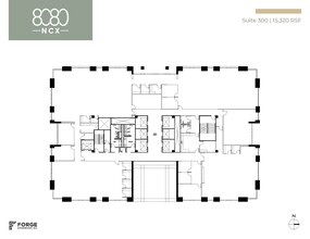 8080 N Central Expy, Dallas, TX for lease Floor Plan- Image 1 of 1