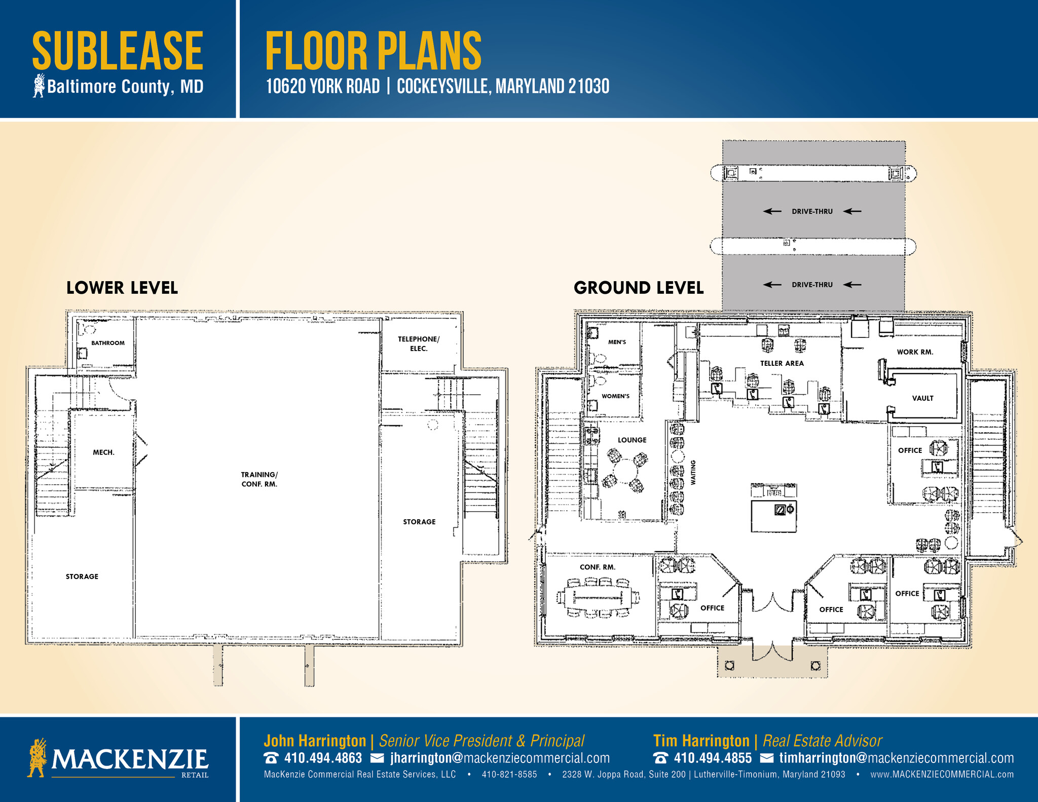 10620 York Rd, Cockeysville, MD for lease Floor Plan- Image 1 of 1