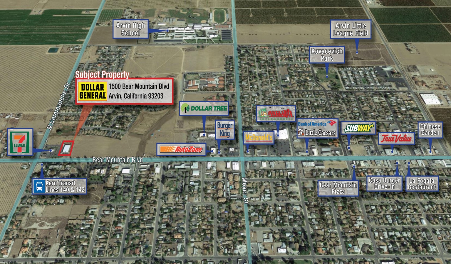 1500 Bear Mountain Blvd, Arvin, CA 93203