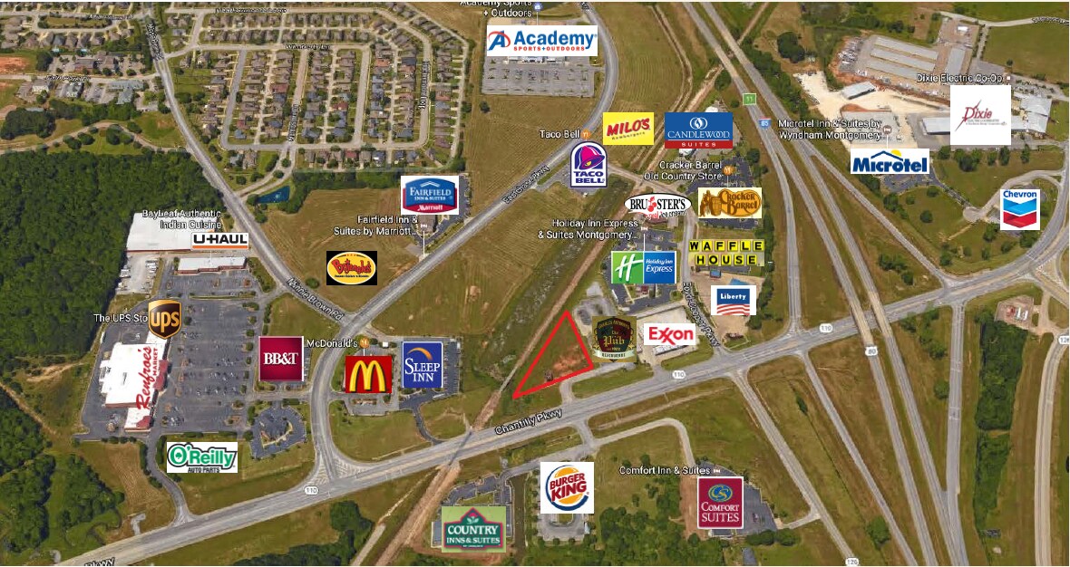 EastChase Parkway At Chantilly Parkway, Montgomery, AL for sale Building Photo- Image 1 of 1