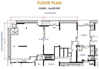 8070 W Beverly Rd, Los Angeles, CA for lease Floor Plan- Image 1 of 1
