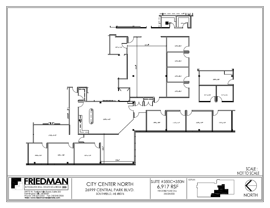 26777-26999 Central Park Blvd, Southfield, MI for lease Floor Plan- Image 1 of 3