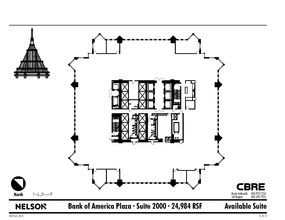 600 Peachtree St NE, Atlanta, GA for lease Floor Plan- Image 1 of 1