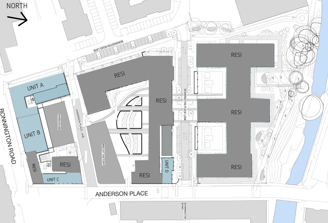 2 Anderson Pl, Edinburgh for lease Site Plan- Image 1 of 2