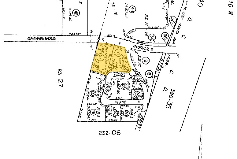 2390 E Orangewood Ave, Anaheim, CA for lease - Plat Map - Image 2 of 13