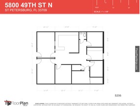 Northside Professional Complex, Saint Petersburg, FL for lease Floor Plan- Image 1 of 1