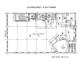 119 State St, Detroit, MI for lease Floor Plan- Image 1 of 1