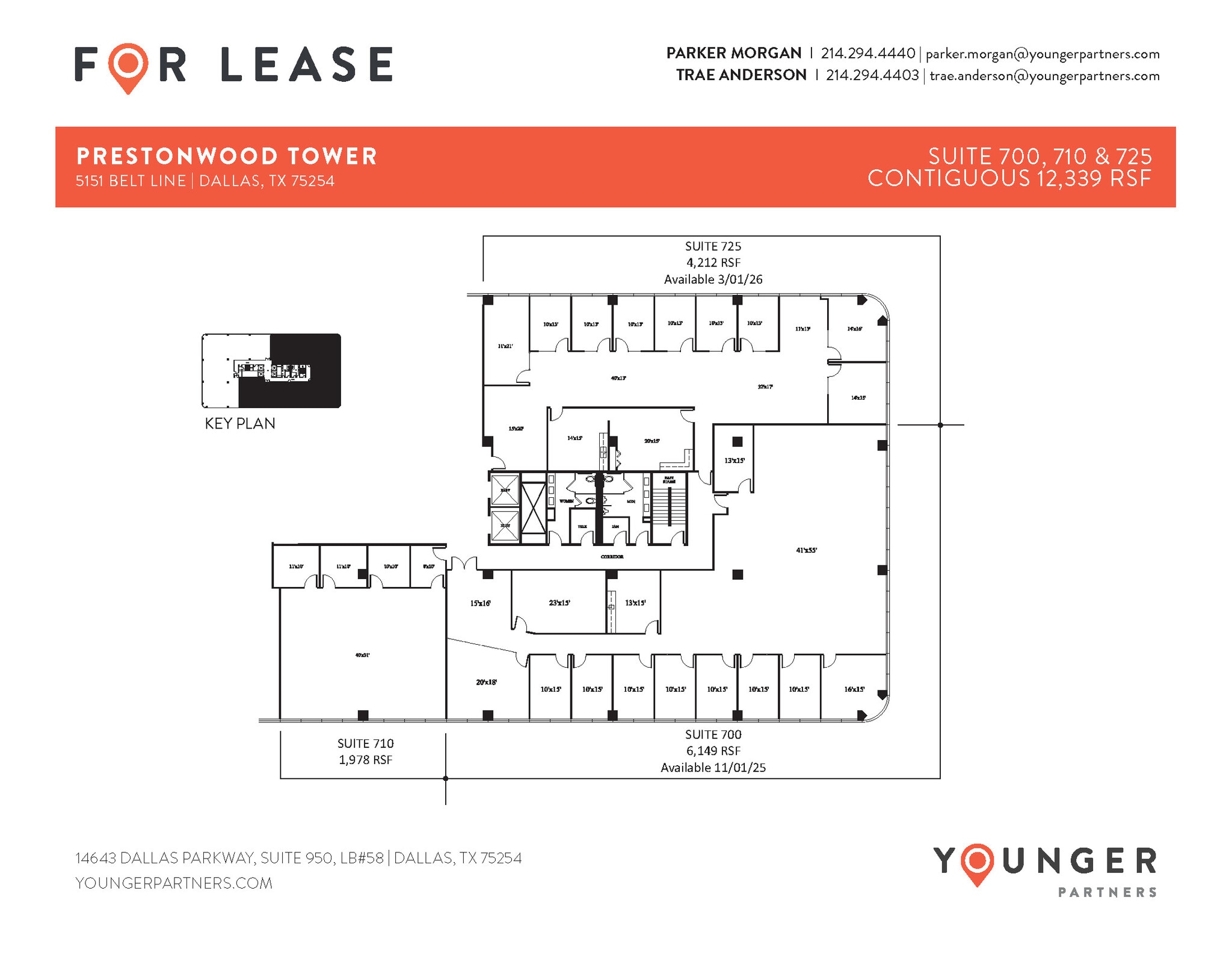 5151 Belt Line Rd, Dallas, TX for lease Floor Plan- Image 1 of 2