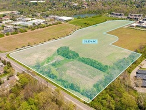 Cooper Rd, Westerville, OH - AERIAL map view