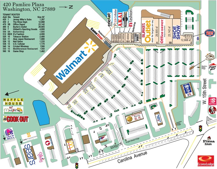 536 Pamlico Plz, Washington, NC for lease - Building Photo - Image 2 of 8