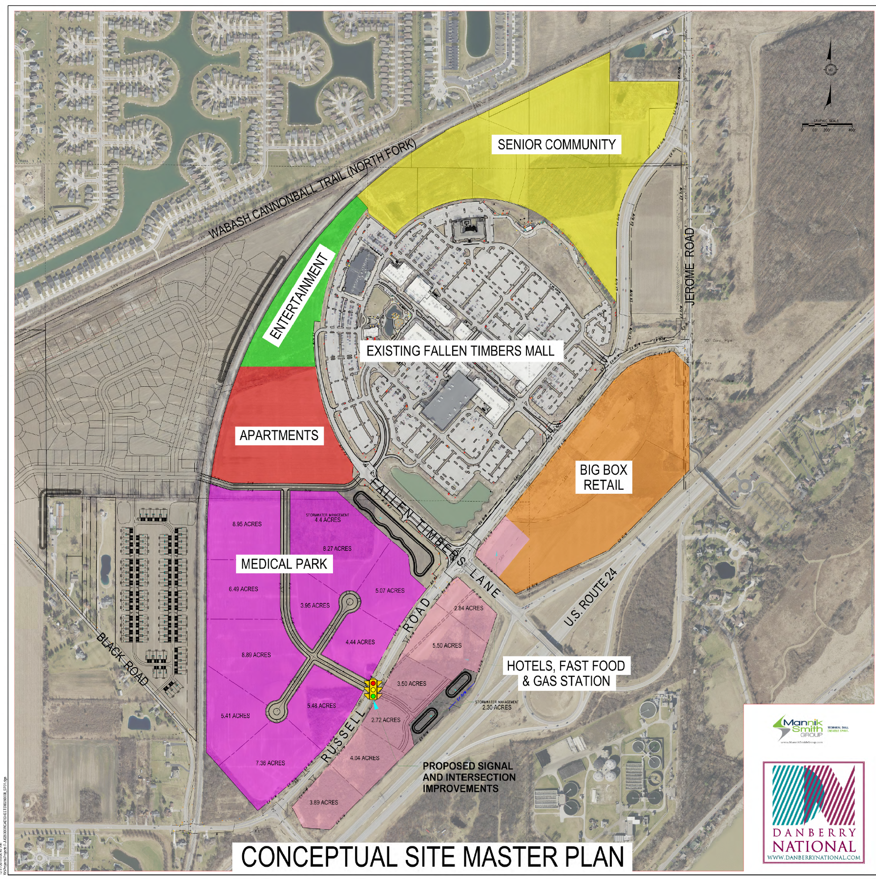 Russell Rd, Maumee, OH for sale Site Plan- Image 1 of 4