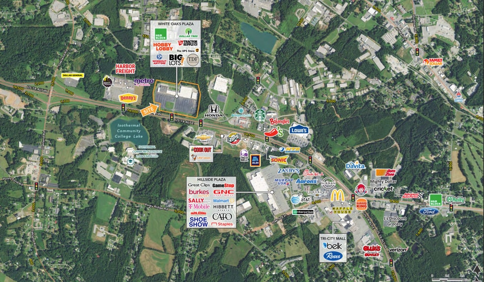 1601-1639 US Highway 74A Byp, Spindale, NC for lease - Building Photo - Image 3 of 3