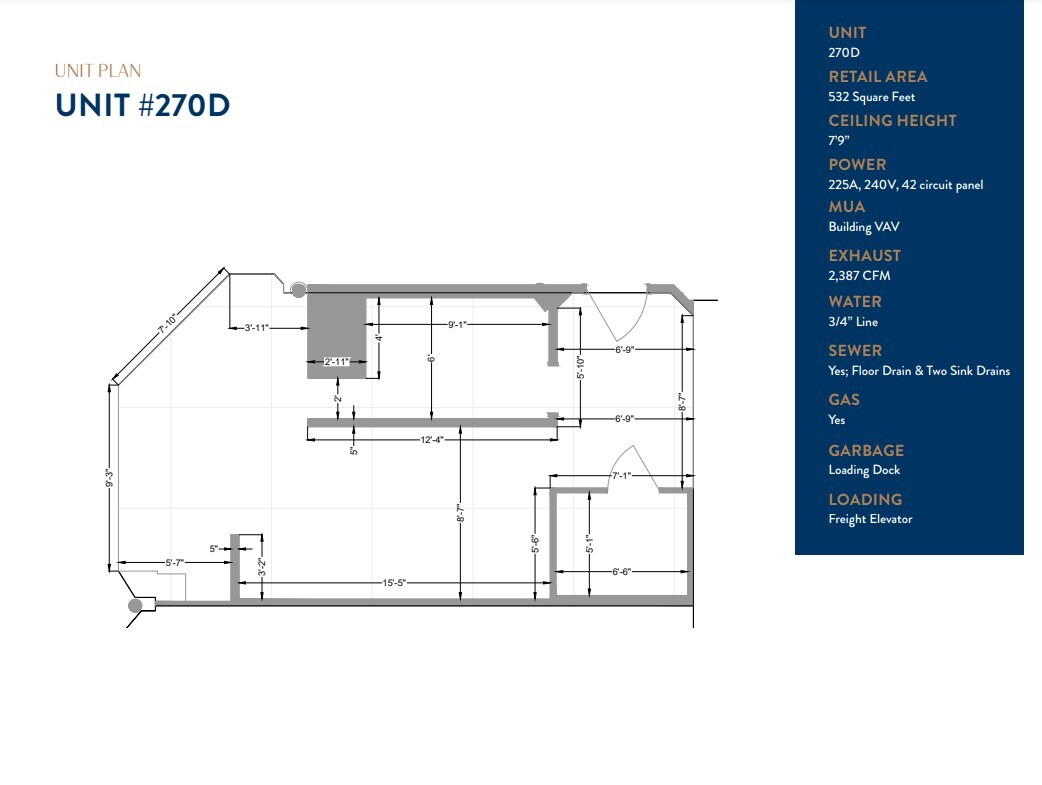 605 5th Ave SW, Calgary, AB for lease Floor Plan- Image 1 of 1