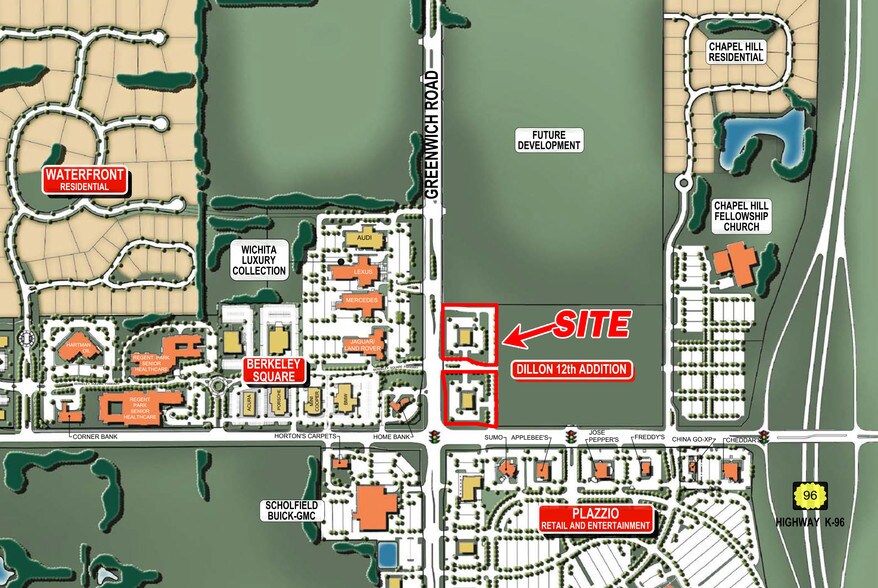 Greenwich Rd & 13th St North, Wichita, KS 67206