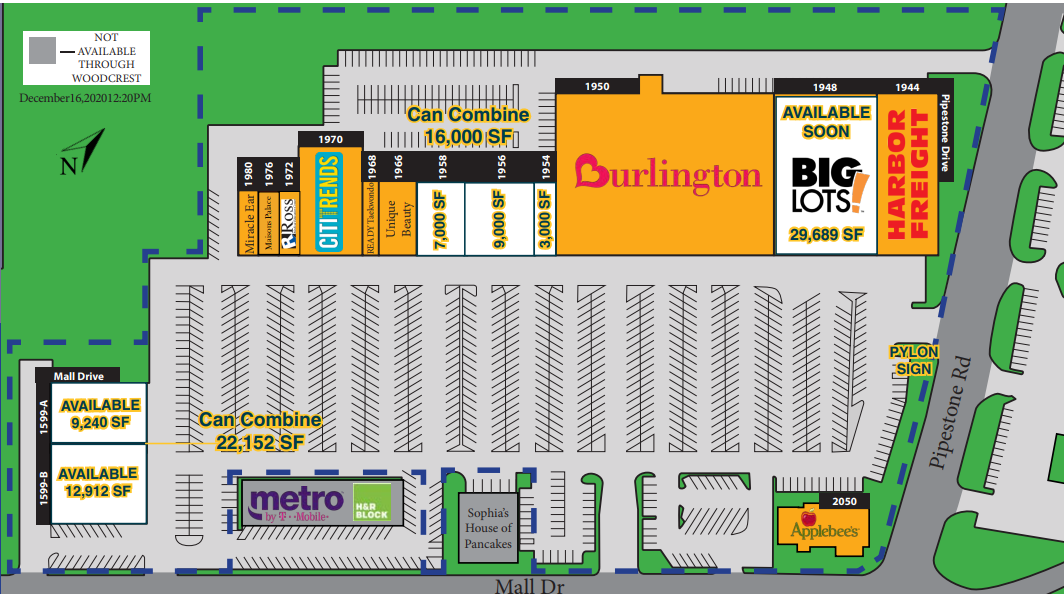 1950 Pipestone Rd, Benton Harbor, MI for lease Site Plan- Image 1 of 1