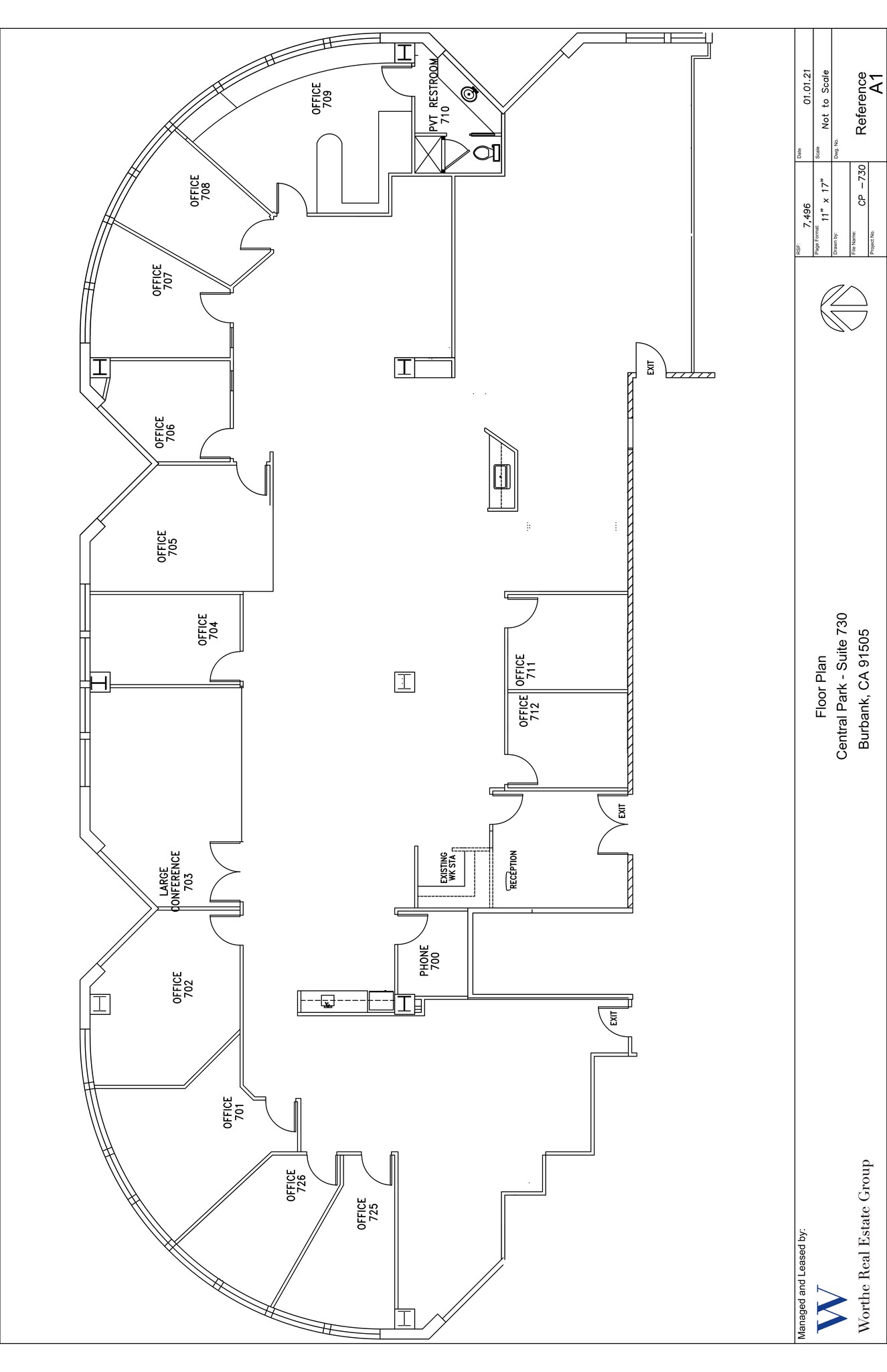 3500 W Olive Ave, Burbank, CA for lease Site Plan- Image 1 of 1