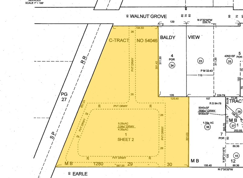 5089-5099 N Walnut Grove Ave, San Gabriel, CA for sale - Plat Map - Image 2 of 24