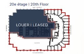 1000 Rue De La Gauchetière O, Montréal, QC for lease Floor Plan- Image 1 of 1