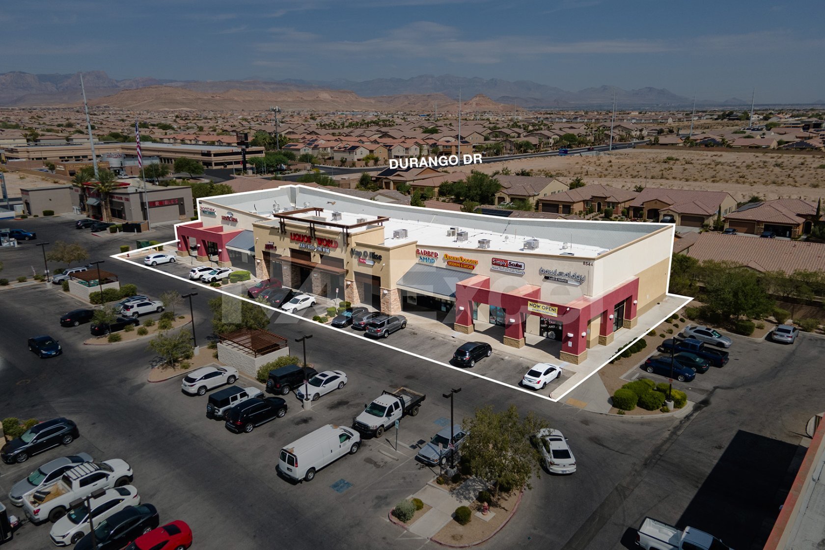 Durango Dr, Las Vegas, NV for lease Aerial- Image 1 of 4