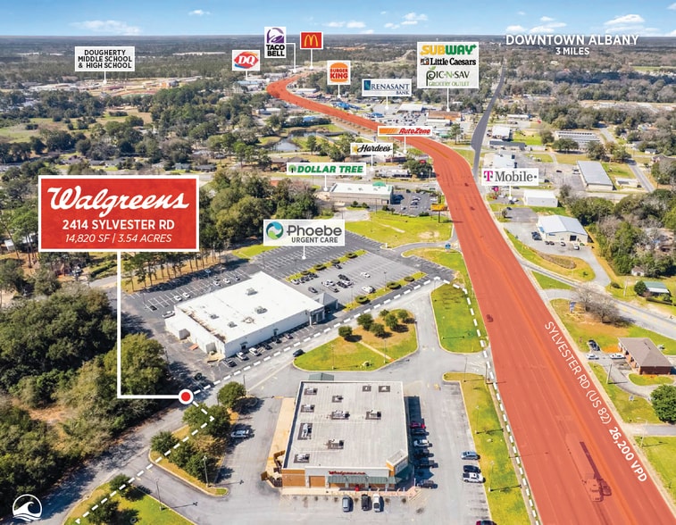 2414 Sylvester Rd, Albany, GA for sale - Building Photo - Image 3 of 8