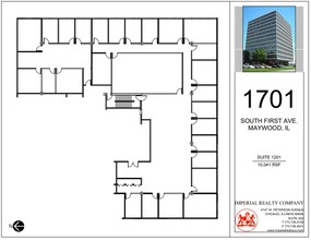 1701 S 1st Ave, Maywood, IL for lease Floor Plan- Image 1 of 1