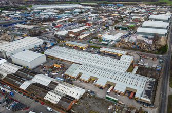 Kirkby Bank Rd, Liverpool, MSY - aerial  map view