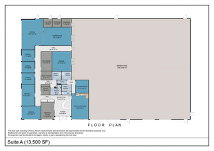 8197 Euclid Ct, Manassas Park, VA for lease Floor Plan- Image 1 of 9