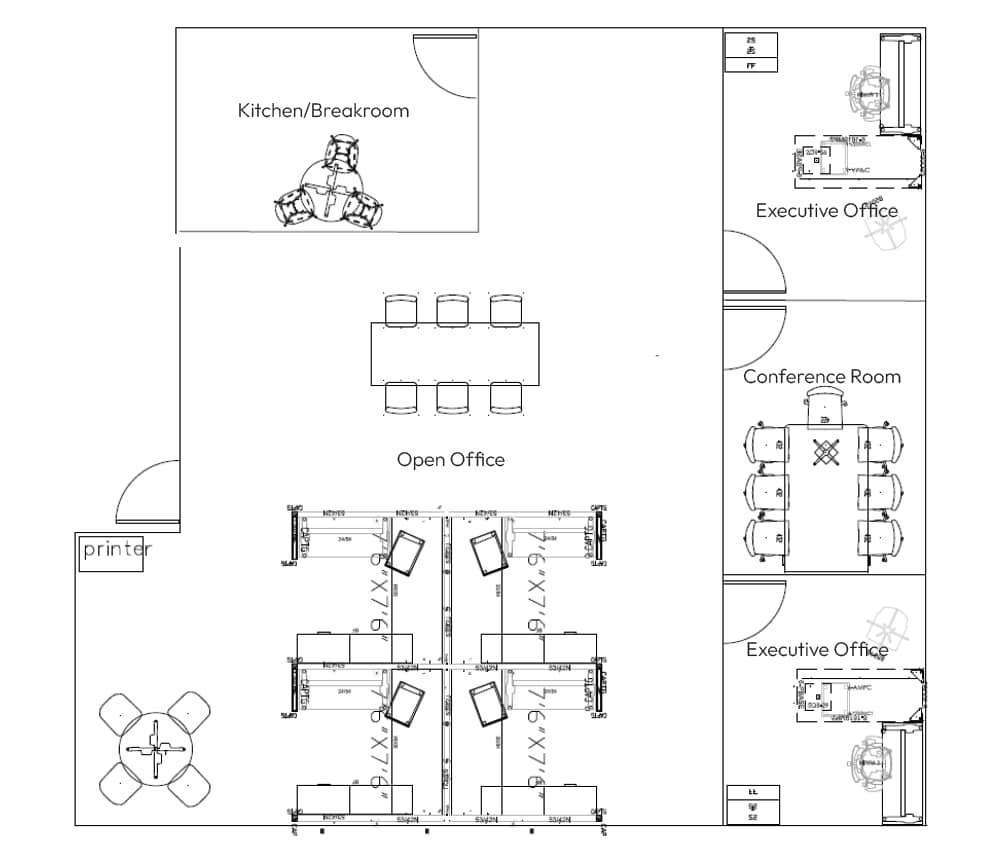 24441-24481 Detroit Rd, Westlake, OH for lease Floor Plan- Image 1 of 8