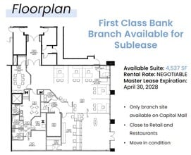 621 Capitol Mall, Sacramento, CA for lease Floor Plan- Image 1 of 1