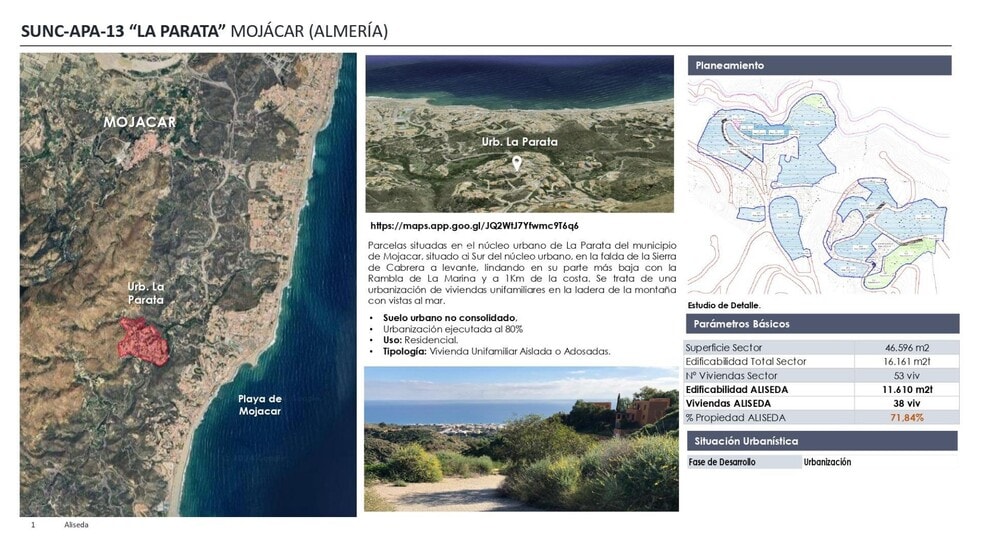 De La Parata, Mojacar, 8, Almería, Almería for sale - Building Photo - Image 1 of 1