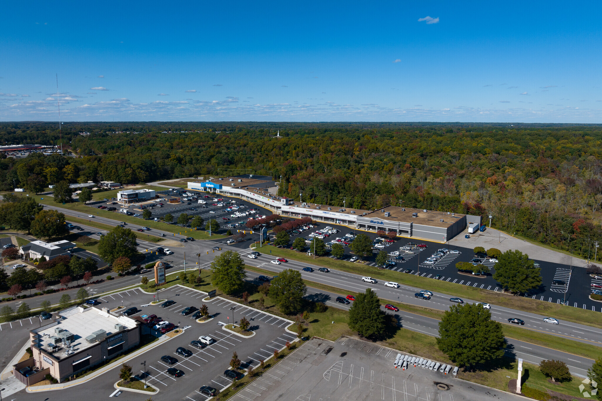 1040-1172 Temple Ave, Colonial Heights, VA for sale Aerial- Image 1 of 1