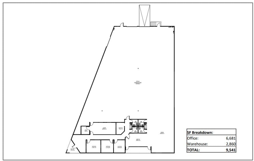 16530 Westgrove Dr, Addison, TX for lease Floor Plan- Image 1 of 1