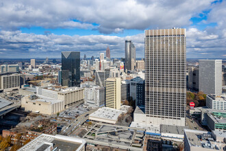 40 Marietta St NW, Atlanta, GA - aerial  map view