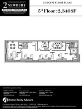 2 Newbury St, Boston, MA for lease Floor Plan- Image 1 of 2