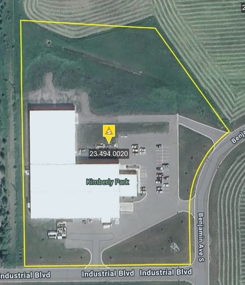 1105 Benjamin Ave, Hutchinson, MN for lease - Plat Map - Image 2 of 2