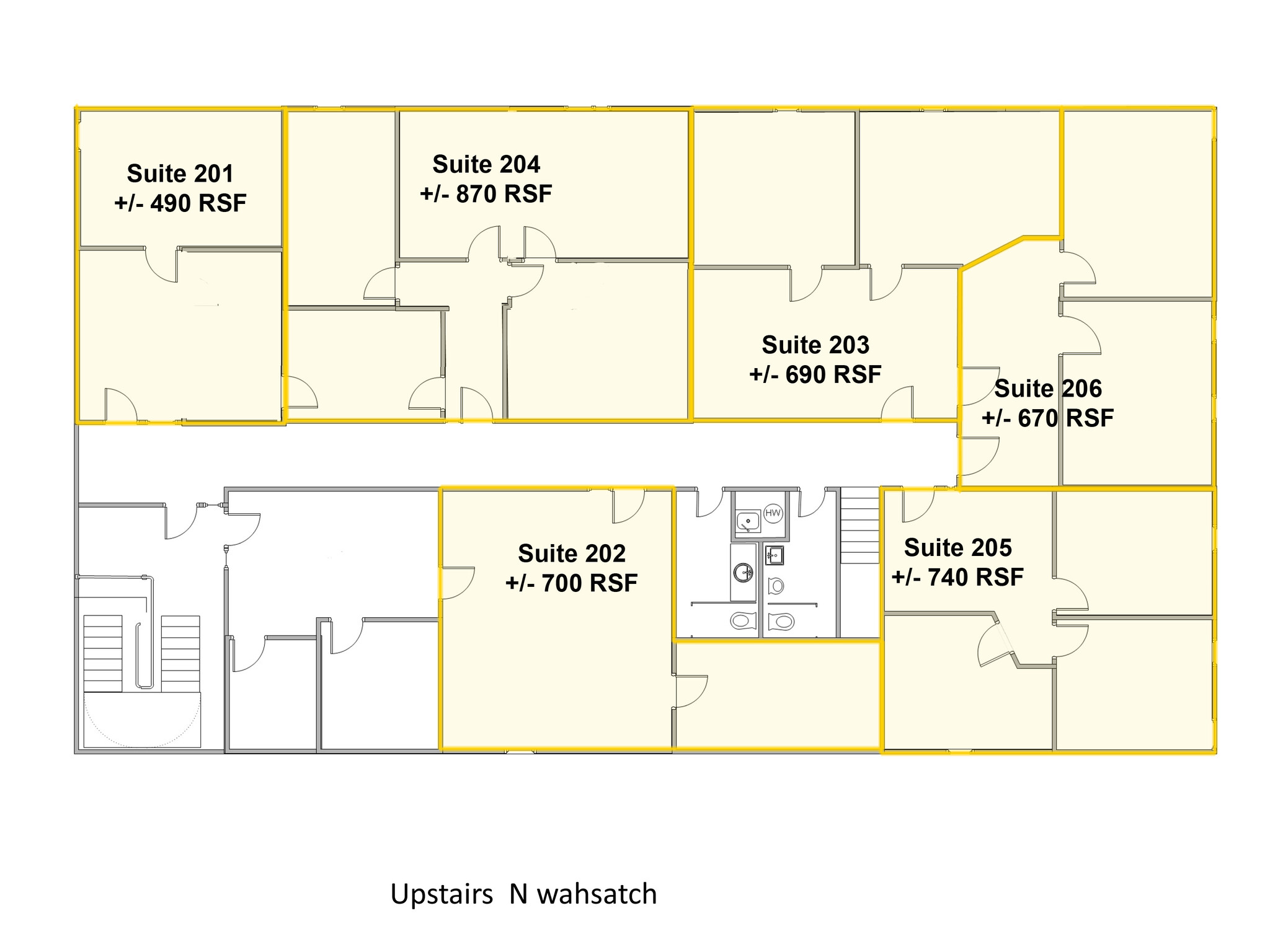 223 N Wahsatch Ave, Colorado Springs, CO for lease Site Plan- Image 1 of 1