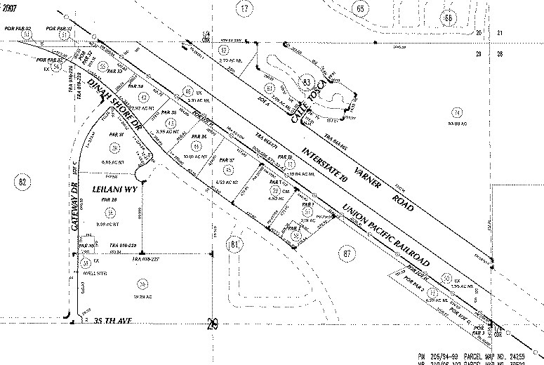 73814 Dinah Shore Dr, Palm Desert, CA for sale - Plat Map - Image 2 of 24