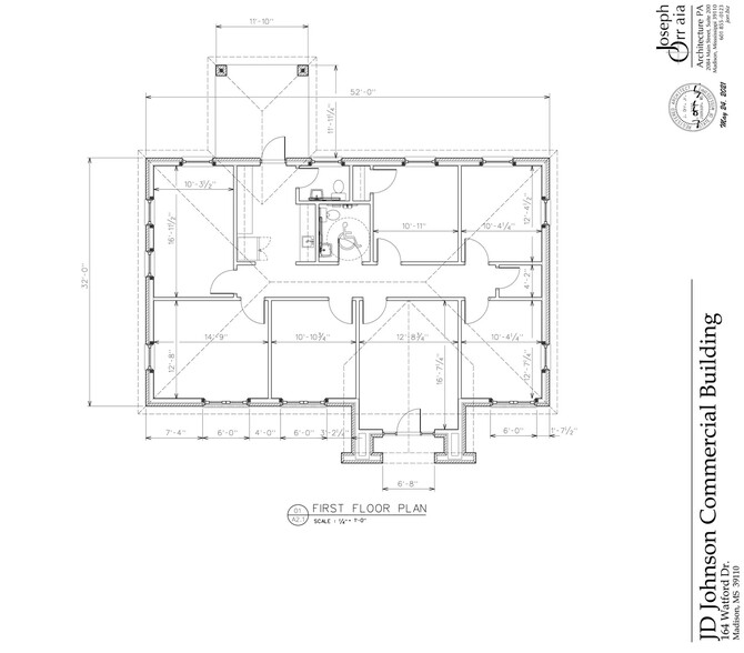 Central Blvd New Construction, Flora, MS for lease - Floor Plan - Image 3 of 4